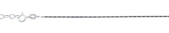 Sterling Silver Polished 0.6mm Anklet