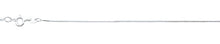 Load image into Gallery viewer, Sterling Silver Diamond Cut 0.7mm Snake Chain Anklet