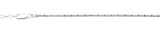 Sterling Silver Diamond Cut 1.2mm Snake Chain Anklet