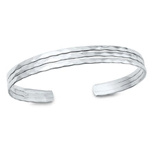 Load image into Gallery viewer, Sterling Silver Polished Bangle Bracelet-8.8mm