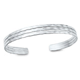 Sterling Silver Polished Bangle Bracelet-8.8mm