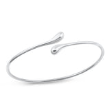 Sterling Silver High Polish Bangle Bracelet-1.8mm