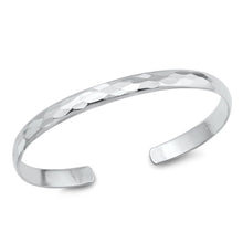 Load image into Gallery viewer, Sterling Silver High Polish Bangle Bracelet-6mm