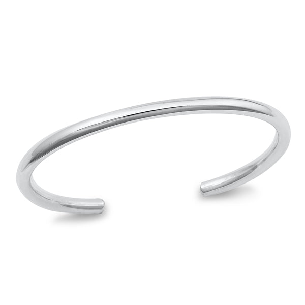 Sterling Silver High Polish Bangle Bracelet