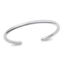 Load image into Gallery viewer, Sterling Silver High Polish Bangle Bracelet