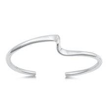 Load image into Gallery viewer, Sterling Silver High Polish Bangle Bracelet-3.5mm