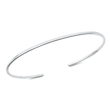 Load image into Gallery viewer, Sterling Silver Polished Bangle Bracelet-1.3mm