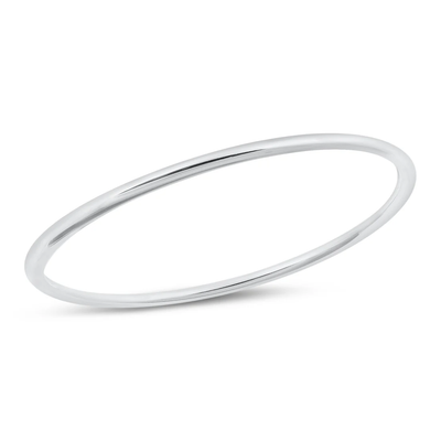 Sterling Silver Polished 3mm Bangle Bracelet