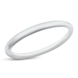 Sterling Silver Polished Bangle Bracelet