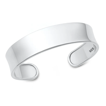 Load image into Gallery viewer, Sterling Silver Oxidized And Polished Plain Cuff Bracelet