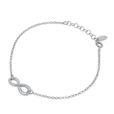 Sterling Silver Infinity Bracelet