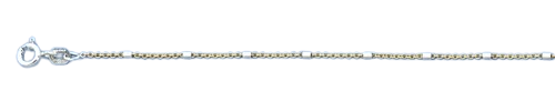 Sterling Silver Italian Bracelet-length- 7 inches, Thickness- 1.2 mm