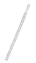 Load image into Gallery viewer, Italian Sterling Silver Charm Link 080 Bracelet