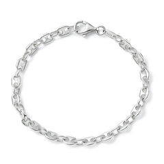 Sterling Silver Polished Marina Bracelet