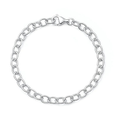 Sterling Silver Anti Tarnish Link Bracelet