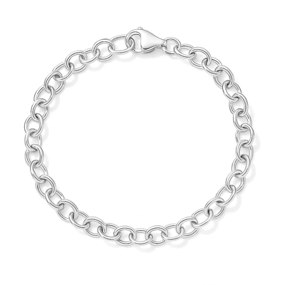 Sterling Silver Polished Link Bracelet