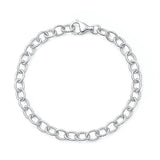 Sterling Silver Anti Tarnish Link Bracelet