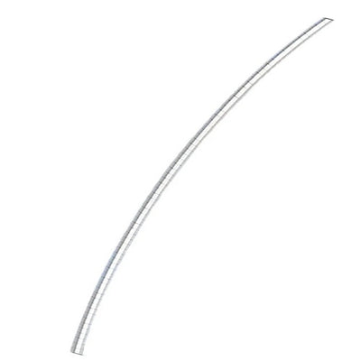 Sterling Silver Diamond Cut Round Omega 120 Chain