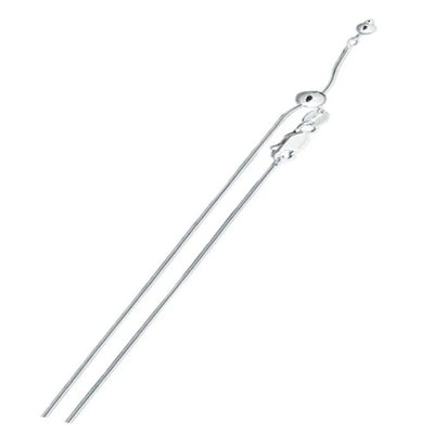Sterling Silver Adjustable Snake 015 Chain