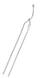 Sterling Silver Adjustable Rope Chain