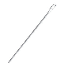 Load image into Gallery viewer, Italian Sterling Silver Anti-Tarnish Popcorn Chain