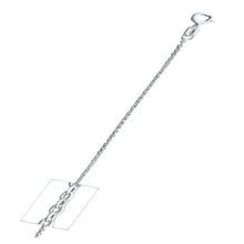 Load image into Gallery viewer, Italian Sterling Silver Cable 024-0.8MM Chain