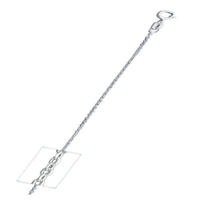 Italian Sterling Silver Cable 024-0.8MM Chain