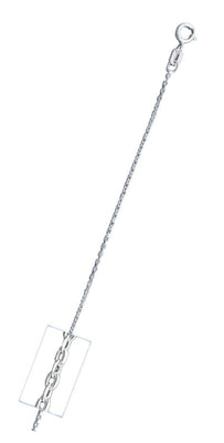 Italian Sterling Silver Cable 024-0.8MM Chain