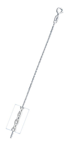 Italian Sterling Silver Cable 024 Chain