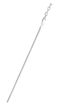 Load image into Gallery viewer, Sterling Silver Snake 020 Chain With Extension