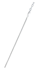 Sterling Silver Snake 020 Chain With Extension