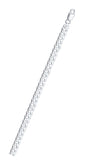 Italian Sterling Silver Flat Curb 100 Chain
