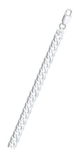 Load image into Gallery viewer, Italian Sterling Silver Flat Curb 160 Chain