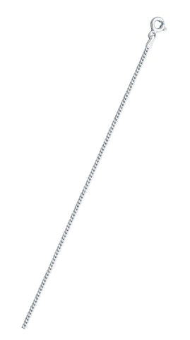 Italian Sterling Silver Curb 050 Chain