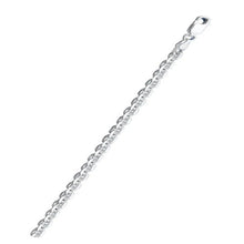 Load image into Gallery viewer, Italian Sterling Silver Cable 120 Chain