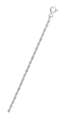Italian Sterling Silver Loose Rope 040-2.2MM Chain