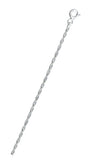 Italian Sterling Silver Loose Rope 040 Chain