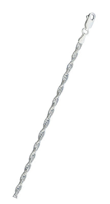 Italian Sterling Silver Loose Rope 050 Chain