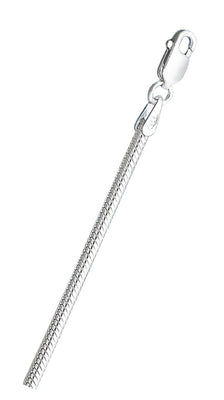 Italian Sterling Silver Snake 400 Chain