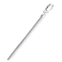 Load image into Gallery viewer, Italian Sterling Silver Snake 080 Chain