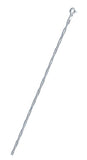 Sterling Silver Staple 060-2MM Italian Chain