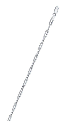 Sterling Silver Staple Italian Chain-3mm
