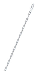 Sterling Silver Staple Italian Chain-3mm