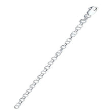 Load image into Gallery viewer, Sterling Silver Round Rolo 3.4mm Chain