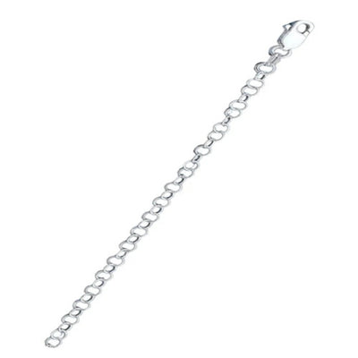 Sterling Silver Round Rolo 3.4mm Chain