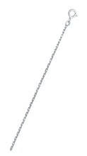 Load image into Gallery viewer, Sterling Silver Rhodium Plated Cable Chain