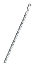 Load image into Gallery viewer, Italian Sterling Silver Rhodium Plated Franco 080 Chain