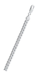 Italian Sterling Silver Round Curb 200 Chain