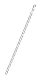 Sterling Silver Polished Long Curb 100 Chain