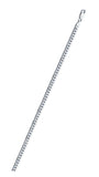 Italian Sterling Silver Round Curb 100 Chain